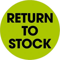 Tape Logic - 2" Long, Fluorescent Green Paper Inventory Labels - For Multi-Use - Apex Tool & Supply