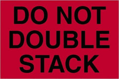 Tape Logic - 3" Long, Fluorescent Red Paper Shipping Label - For Multi-Use - Apex Tool & Supply