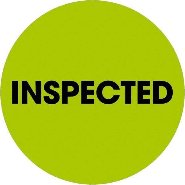 Tape Logic - 2" Long, Fluorescent Green Paper Inventory Labels - For Multi-Use - Apex Tool & Supply