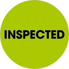 Tape Logic - 2" Long, Fluorescent Green Paper Inventory Labels - For Multi-Use - Apex Tool & Supply