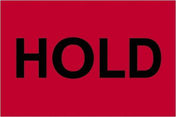 Tape Logic - 3" Long, Fluorescent Red Paper Inventory Labels - For Multi-Use - Apex Tool & Supply