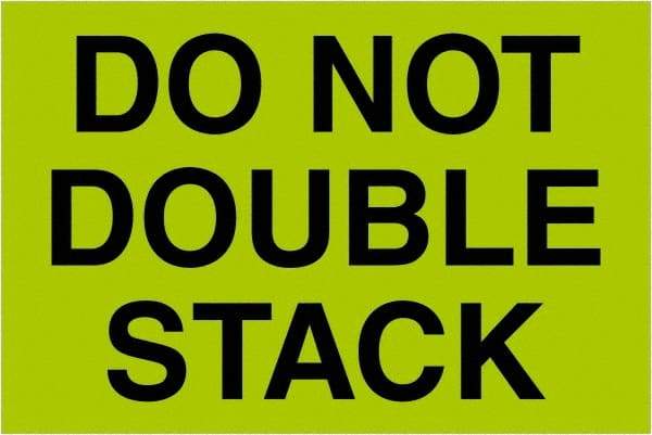 Tape Logic - 3" Long, Fluorescent Green Paper Shipping Label - For Multi-Use - Apex Tool & Supply