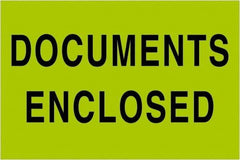 Tape Logic - 3" Long, Fluorescent Green Paper Shipping Label - For Multi-Use - Apex Tool & Supply