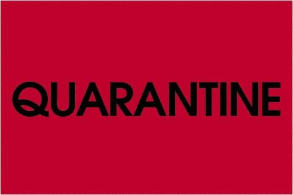 Tape Logic - 3" Long, Fluorescent Red Paper Inventory Labels - For Multi-Use - Apex Tool & Supply
