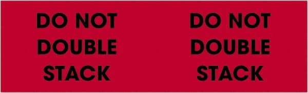 Tape Logic - 10" Long, Fluorescent Red Paper Shipping Label - For Multi-Use - Apex Tool & Supply