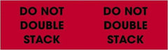 Tape Logic - 10" Long, Fluorescent Red Paper Shipping Label - For Multi-Use - Apex Tool & Supply