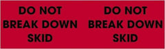 Tape Logic - 10" Long, Fluorescent Red Paper Shipping Label - For Multi-Use - Apex Tool & Supply