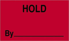Tape Logic - 5" Long, Fluorescent Red Paper Shipping Label - For Multi-Use - Apex Tool & Supply