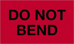 Tape Logic - 5" Long, Fluorescent Red Paper Shipping Label - For Multi-Use - Apex Tool & Supply