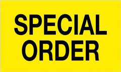 Tape Logic - 5" Long, Fluorescent Yellow Paper Shipping Label - For Multi-Use - Apex Tool & Supply