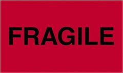 Tape Logic - 5" Long, Fluorescent Red Paper Shipping Label - For Multi-Use - Apex Tool & Supply