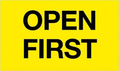 Tape Logic - 5" Long, Fluorescent Yellow Paper Shipping Label - For Multi-Use - Apex Tool & Supply