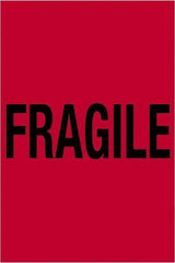 Tape Logic - 6" Long, Fluorescent Red Paper Shipping Label - For Multi-Use - Apex Tool & Supply