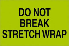 Tape Logic - 3" Long, Fluorescent Green Paper Shipping Label - For Multi-Use - Apex Tool & Supply