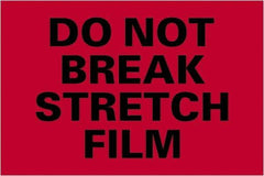 Tape Logic - 6" Long, Fluorescent Red Paper Shipping Label - For Multi-Use - Apex Tool & Supply