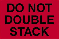 Tape Logic - 6" Long, Fluorescent Red Paper Shipping Label - For Multi-Use - Apex Tool & Supply