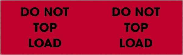Tape Logic - 10" Long, Fluorescent Red Paper Shipping Label - For Multi-Use - Apex Tool & Supply