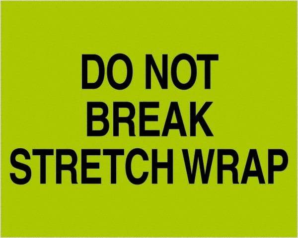 Tape Logic - 10" Long, Fluorescent Green Paper Shipping Label - For Multi-Use - Apex Tool & Supply