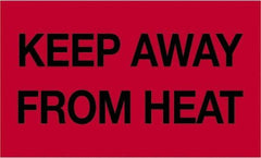Tape Logic - 5" Long, Fluorescent Red Paper Shipping Label - For Multi-Use - Apex Tool & Supply
