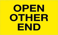 Tape Logic - 5" Long, Fluorescent Yellow Paper Shipping Label - For Multi-Use - Apex Tool & Supply
