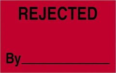Tape Logic - 2" Long, Fluorescent Red Paper Shipping Label - For Multi-Use - Apex Tool & Supply