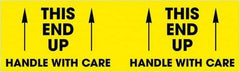 Tape Logic - 10" Long, Fluorescent Yellow Paper Shipping Label - For Multi-Use - Apex Tool & Supply