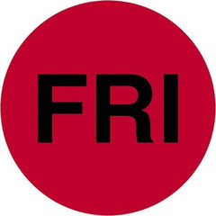 Tape Logic - 1" Long, Fluorescent Red Paper Inventory Labels - For Multi-Use - Apex Tool & Supply