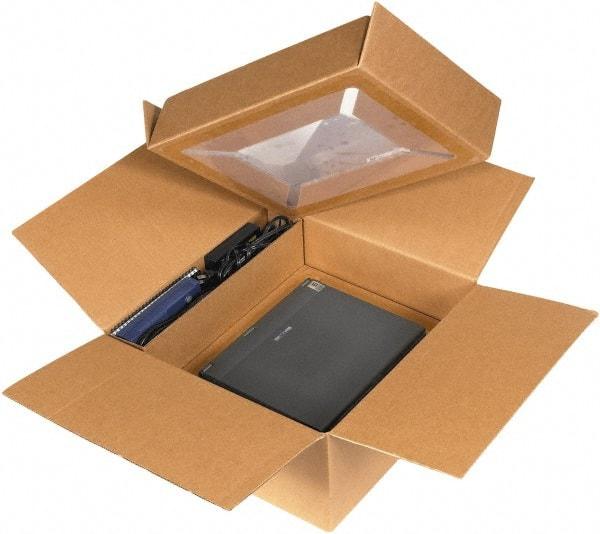 Korrvu - 17" Long x 17" Wide x 8" High Suspension/Retention Packaging - Kraft, Case - Apex Tool & Supply