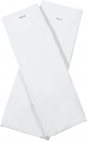 Made in USA - 12" Long x 12" Wide x 12" High x 1" Thick Box Liner - White, Case - Apex Tool & Supply