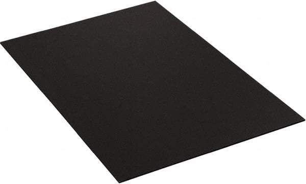Made in USA - 48" Long x 40" Wide Plastic Sheet - Black - Apex Tool & Supply