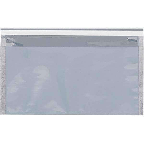 Value Collection - 10-1/4" Long x 6-1/4" Wide Peel-Off Self-Seal Glamour Mailer - Translucent Silver - Apex Tool & Supply