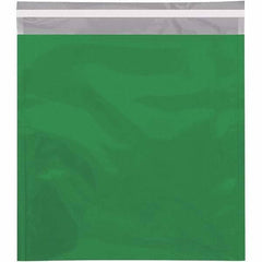 Value Collection - 13" Long x 10-3/4" Wide Peel-Off Self-Seal Metallic Mailer - Green - Apex Tool & Supply