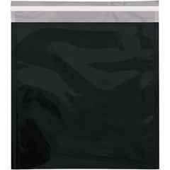 Value Collection - 13" Long x 10-3/4" Wide Peel-Off Self-Seal Metallic Mailer - Black - Apex Tool & Supply