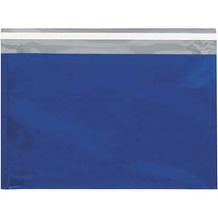 Value Collection - 12-3/4" Long x 9-1/2" Wide Peel-Off Self-Seal Metallic Mailer - Blue - Apex Tool & Supply