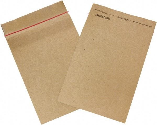 Made in USA - 13" Long x 9-1/2" Wide Self Seal Jiffy Rigi Bag Mailer - Kraft - Apex Tool & Supply