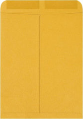 Made in USA - 15-1/2" Long x 12" Wide Gummed Flap Brown Kraft Envelope - Kraft - Apex Tool & Supply