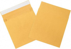 Made in USA - 12" Long x 10" Wide Peel-Off Self-Seal Natural Kraft Envelope - Kraft - Apex Tool & Supply