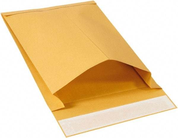 Made in USA - 13" Long x 9-1/2" Wide Peel-Off Self-Seal Natural Kraft Envelope - Kraft - Apex Tool & Supply