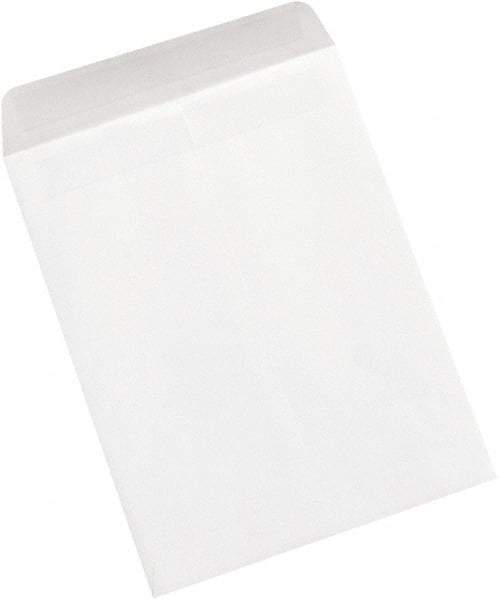 Made in USA - 12-1/2" Long x 9-1/2" Wide Self Seal White Catalog Envelope - White - Apex Tool & Supply