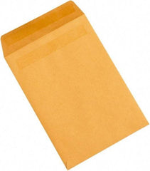 Made in USA - 10-1/2" Long x 7-1/2" Wide Self Seal Natural Kraft Envelope - Kraft - Apex Tool & Supply