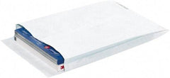 Dupont - 16" Long x 12" Wide Peel-Off Self-Seal Tyvek Expansion Envelope - White - Apex Tool & Supply
