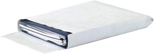Dupont - 13" Long x 10" Wide Peel-Off Self-Seal Tyvek Expansion Envelope - White - Apex Tool & Supply