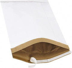 Made in USA - 19" Long x 12-1/2" Wide Peel-Off Self-Seal Padded Mailer - White - Apex Tool & Supply