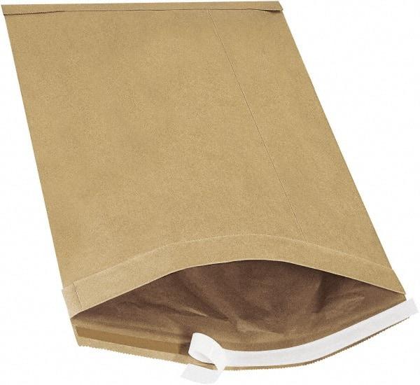 Made in USA - 19" Long x 12-1/2" Wide Peel-Off Self-Seal Padded Mailer - Kraft - Apex Tool & Supply