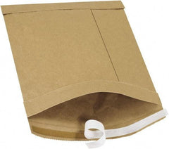 Made in USA - 12" Long x 8-1/2" Wide Peel-Off Self-Seal Padded Mailer - Kraft - Apex Tool & Supply