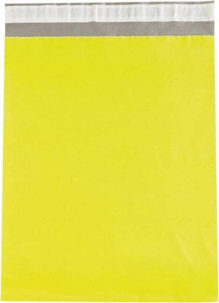 Value Collection - 15-1/2" Long x 12" Wide Peel-Off Self-Seal Courier Envelope - Yellow - Apex Tool & Supply