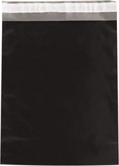 Value Collection - 19" Long x 14-1/2" Wide Peel-Off Self-Seal Courier Envelope - Black - Apex Tool & Supply