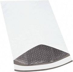 Made in USA - 19" Long x 12-1/2" Wide Peel-Off Self-Seal Padded Mailer - White - Apex Tool & Supply