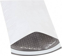 Made in USA - 12" Long x 8-1/2" Wide Peel-Off Self-Seal Padded Mailer - White - Apex Tool & Supply