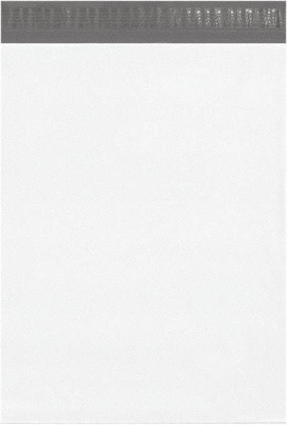 Value Collection - 20" Long x 15" Wide Peel-Off Self-Seal Courier Envelope - White - Apex Tool & Supply